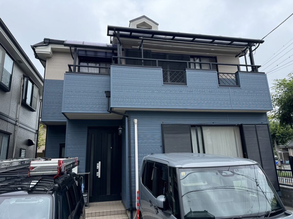 施工後:金属サイディング工事(青梅市 O様邸)